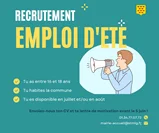 5 mai - 5 juin - Job d'été